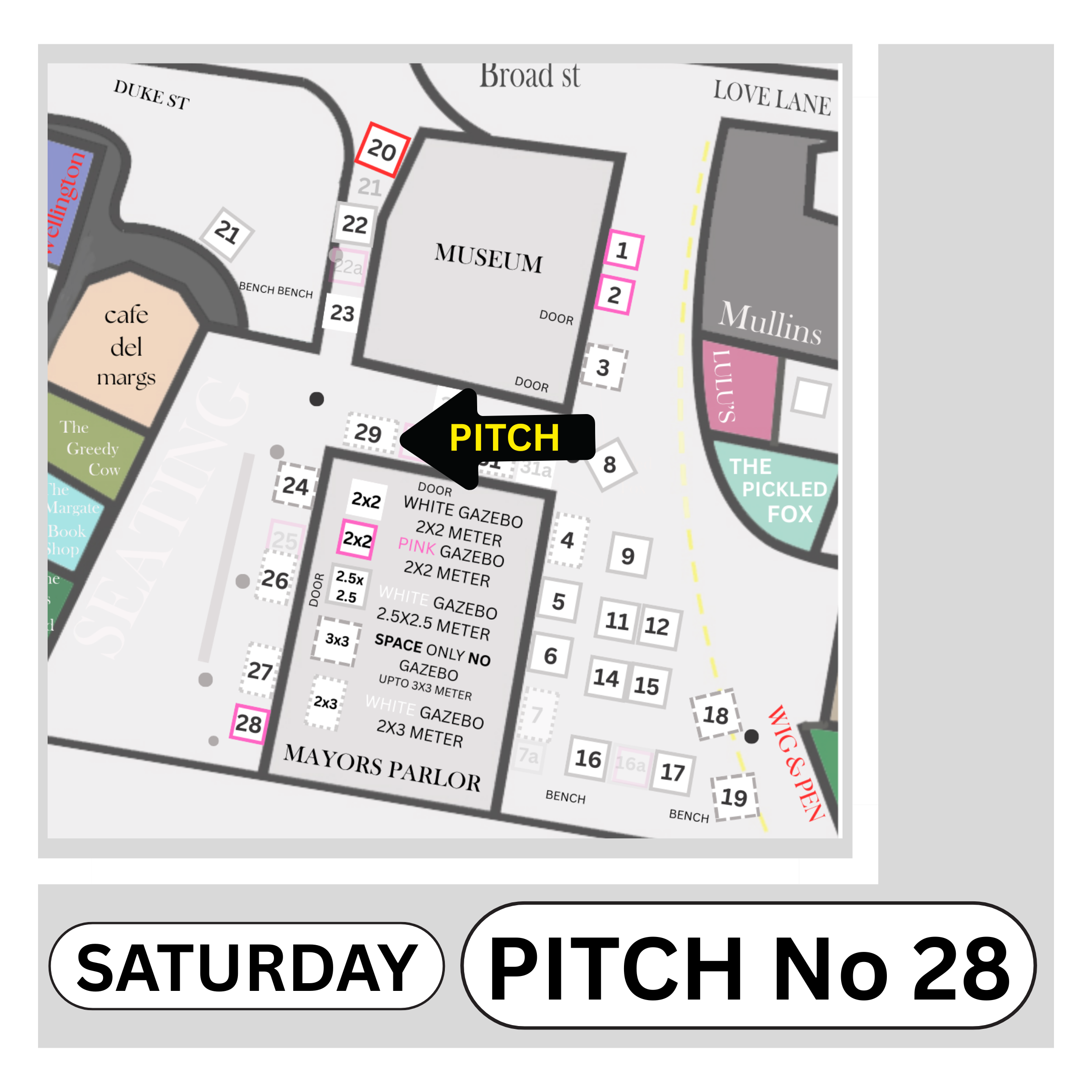 Saturday 14th March 2026