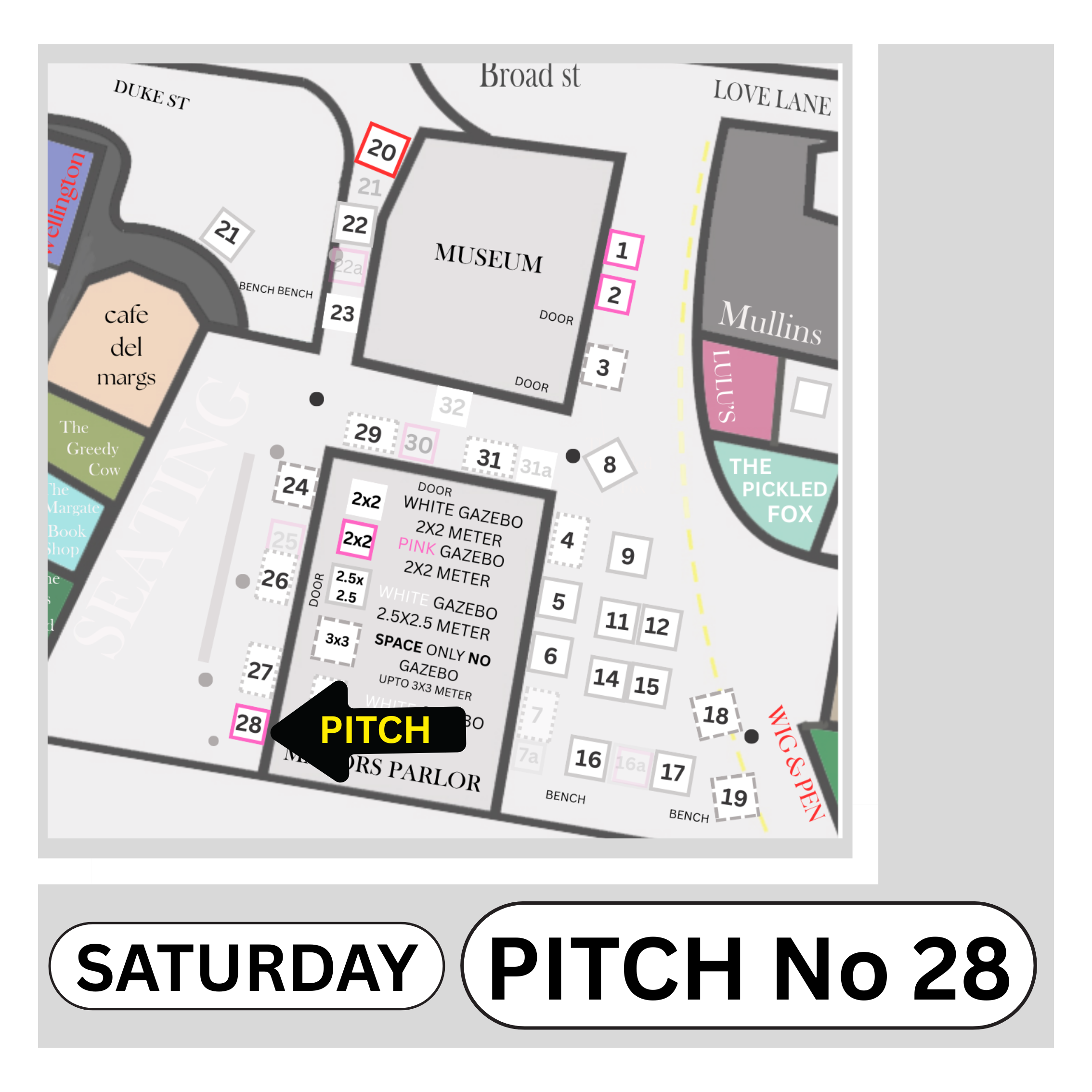 Saturday 14th March 2026